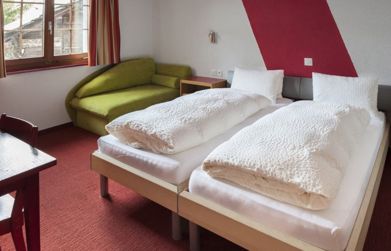 Doppelzimmer standard Nr. 20 Hotel Tenne Saas-Fee