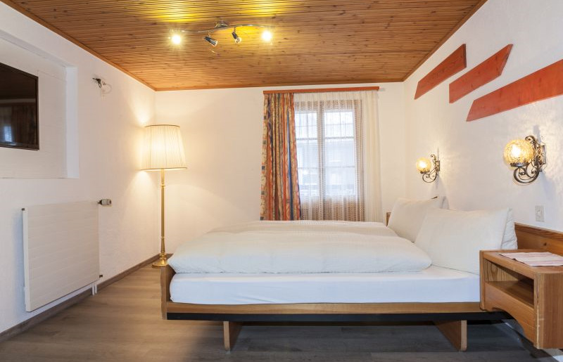 Doppelzimmer Süd Nr. 14 Hotel Tenne Saas-Fee