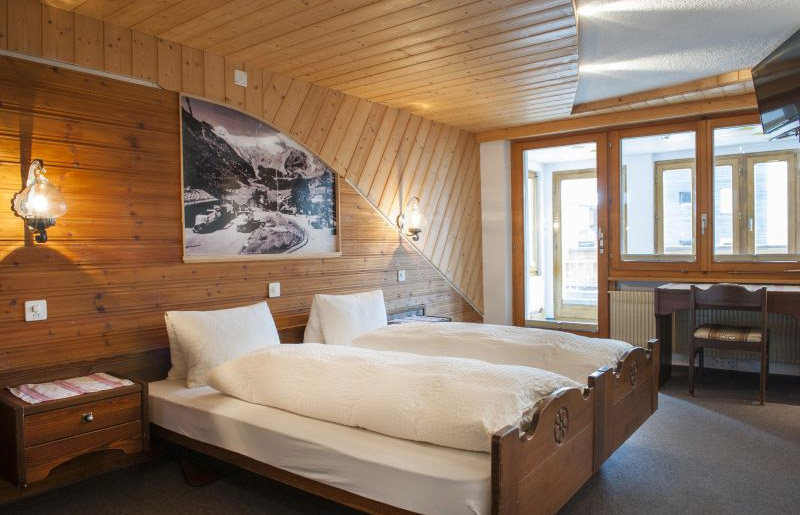 Doppelzimmer Süd Nr. 16 Hotel Tenne Saas-Fee