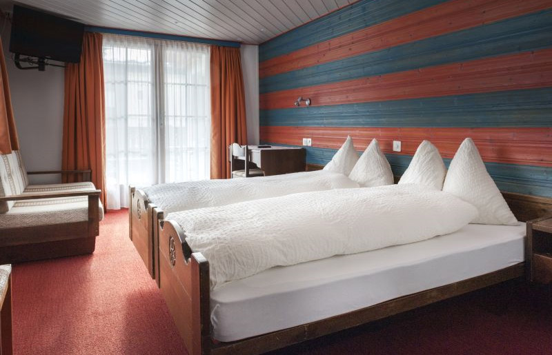 Doppelzimmer Süd Nr. 17 Hotel Tenne Saas-Fee