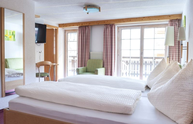 Doppelzimmer Süd Nr. 23 Hotel Tenne Saas-Fee