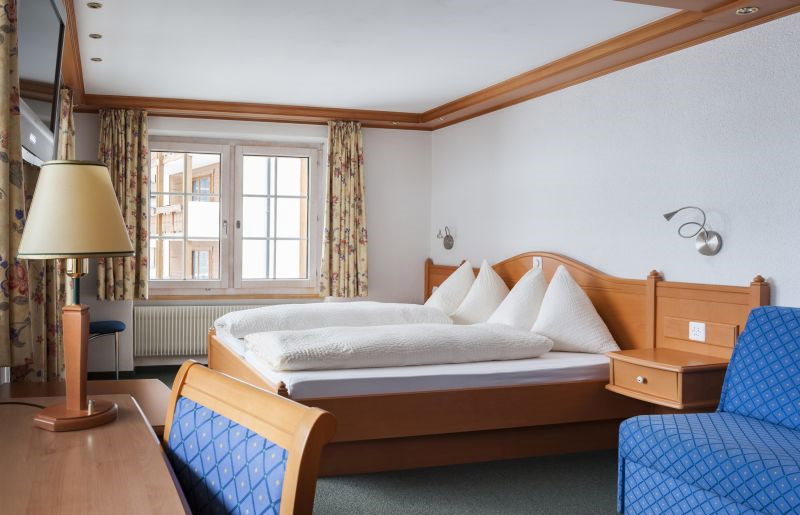 Doppelzimmer superior Nr. 25 Süd Hotel Tenne Saas-Fee